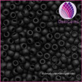 Diy jewelry accessories solid color pure black seed beads